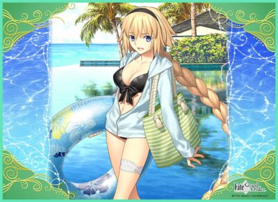 TCG Universal Playmat Fate / Grand Order Archer / Jeanne d'Arc FGO