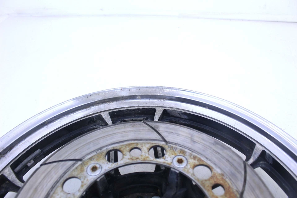1983 HONDA V65 MAGNA CHROME OEM FRONT WHEEL RIM HON WHEEL - Image 3 of 4