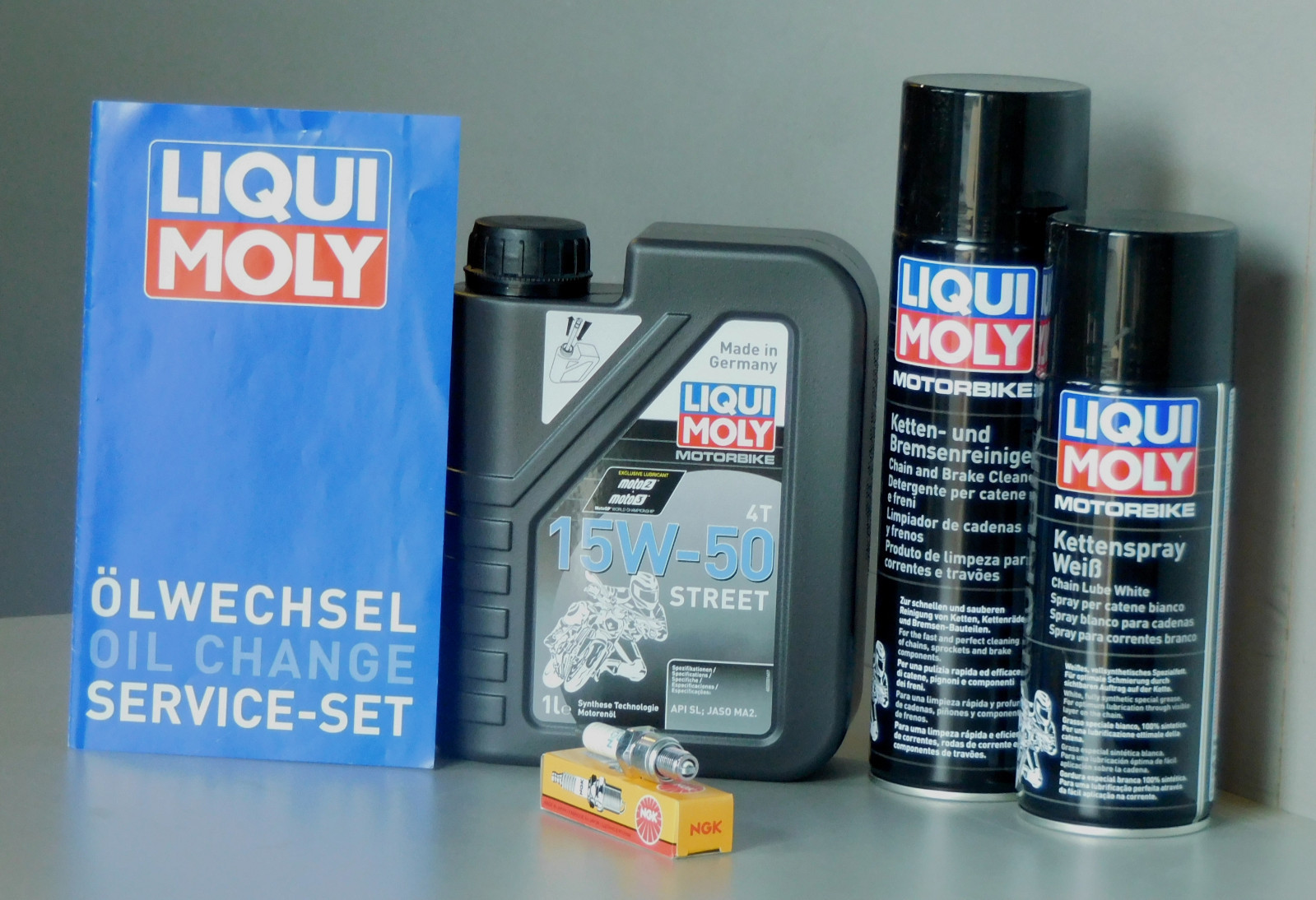 Maintenance Set Access Ams 110 Service Oil Filter Spark Plug Chain