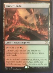 Cinder Glade 394/519 Commander: Streets of New Capenna Rare