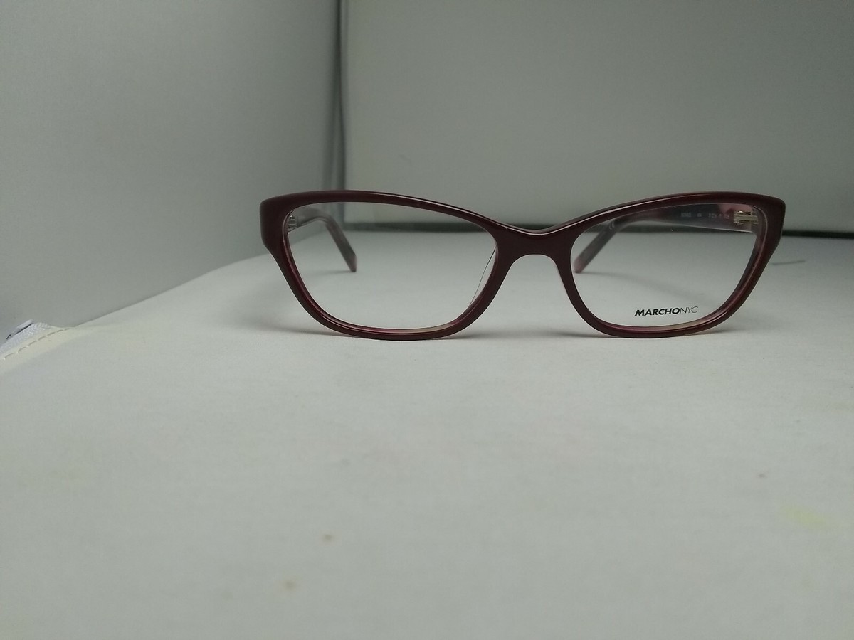 MARCHON NYC Downtown Monroe 604 Burgundy Horn 53-16-135 5886 | eBay
