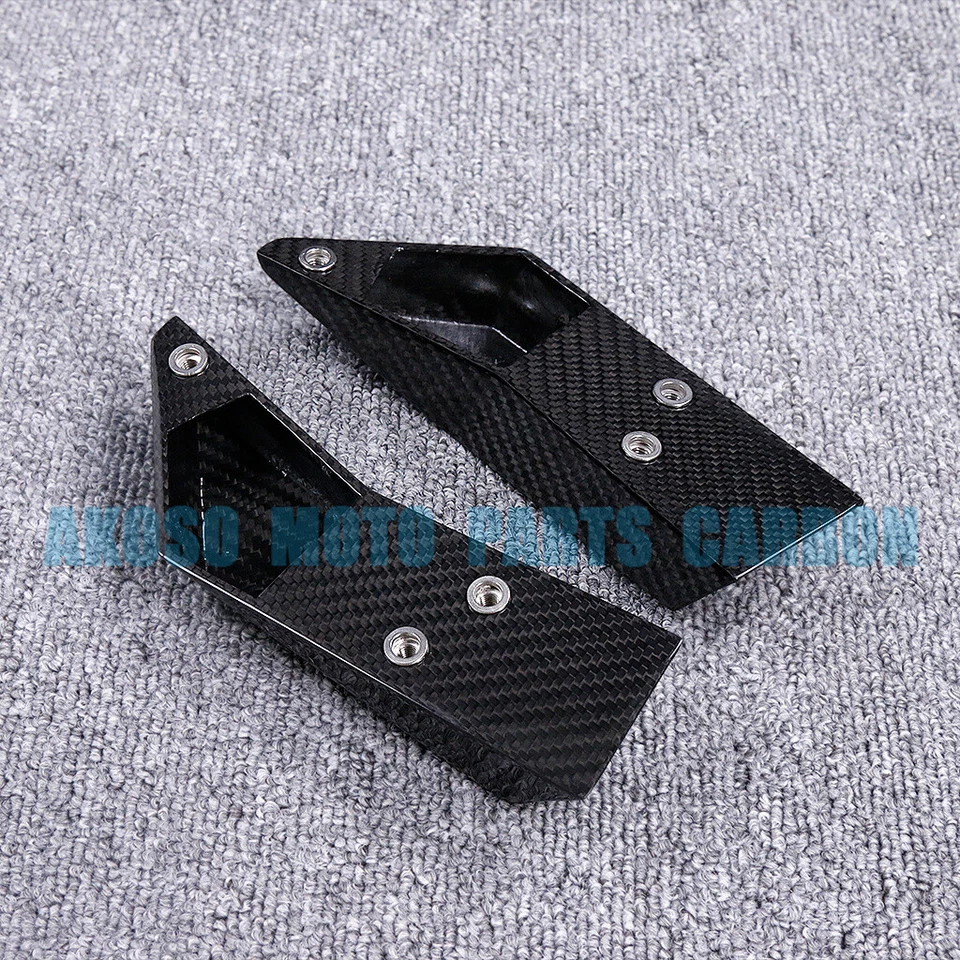 Pinza de freno de fibra de carbono enfriador de conducto de aire ajuste universal Yamaha Honda Foto 3 de 4