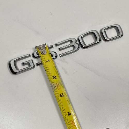 2006 Lexus GS300 AWD Emblem Numbers Letters Logo Rear Tailgate Trunk Chrome - Picture 19 of 24