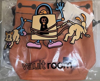 Vaultroom Porter Leather Gaming Bag Orange | eBay