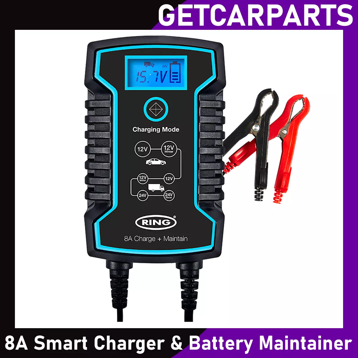 Ring automotive rsc808 on sale smart battery charger
