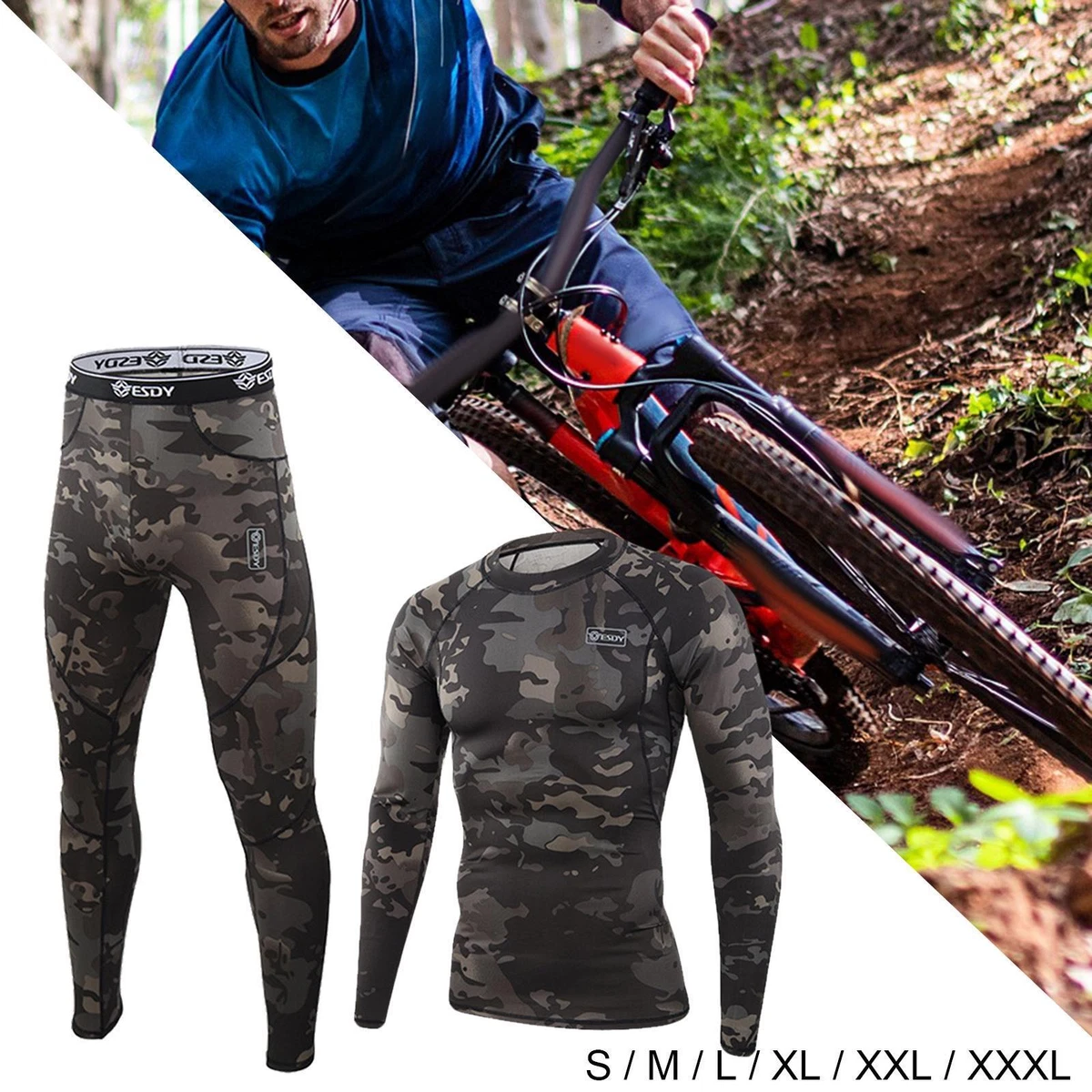 Hiking long underwear sale