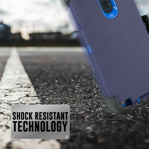 Bundle+ For LG STYLO 5 Holster Hybrid Phone Case w/ Built-in Screen & Kickstand - Picture 24 of 36