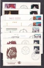[LG80886] Belgium Nice Lot FDC First Day Covers UNG