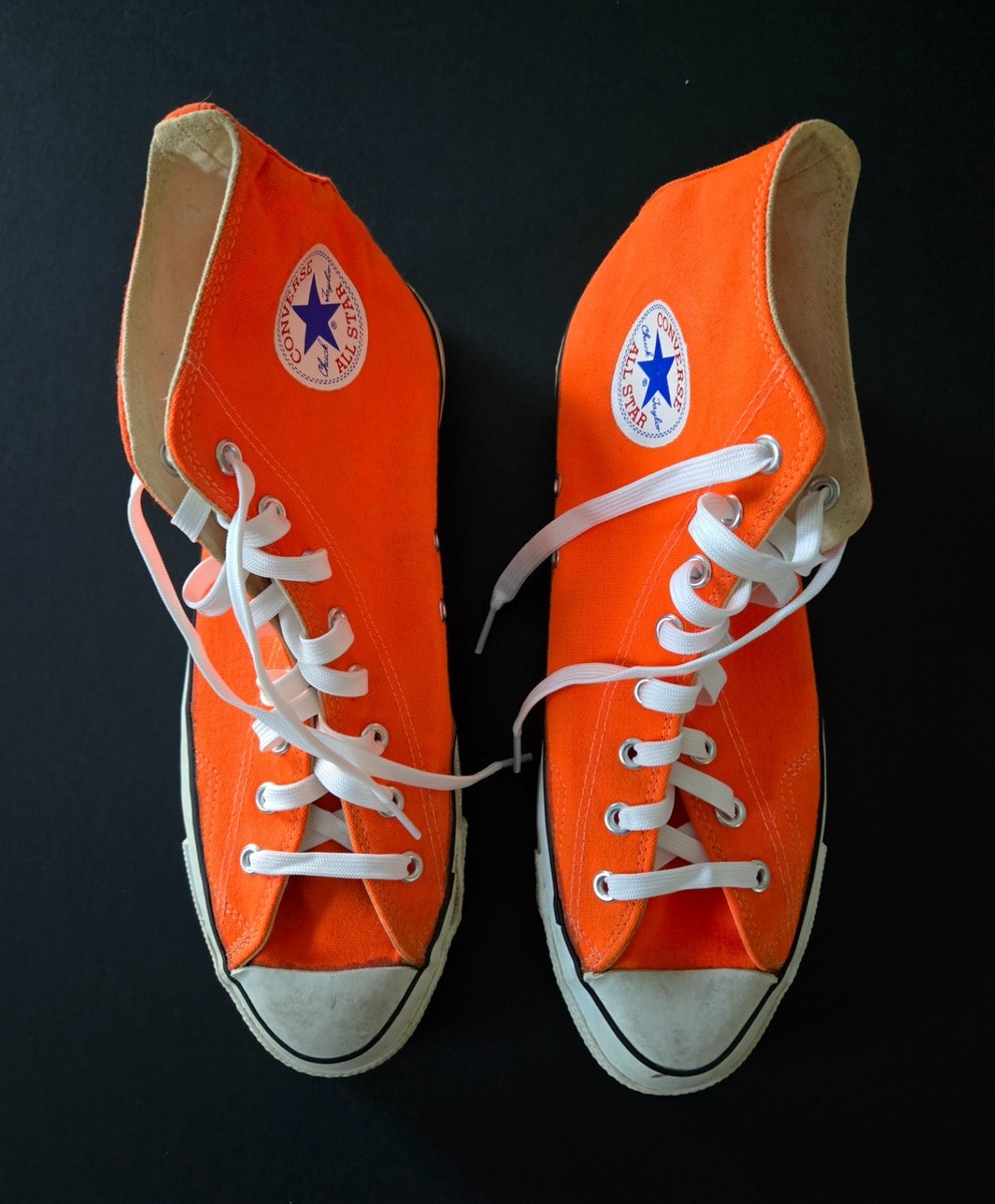 Vintage Converse Chuck Taylor All Star Made in USA Size 12 Bright