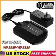 Battery Charger For WORX MAX Extend Lithium 20 Volt WA3520 WA3525 WA3575