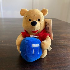 Disney Store Hanukkah Winnie the Pooh Plush 8 Inch Dreidel Holiday NWT