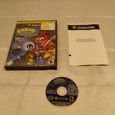 Crash Bandicoot: The Wrath of Cortex (Nintendo GameCube,2002) No Manual - Tested