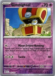 Gimmighoul 097/191 Surging Sparks Reverse Holo Common