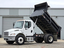 2022 Freightliner M2 6yd Dump Truck A/T Cummins B6.7 PTO Load Cover Bidadoo
