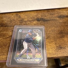 Bowman 2026 Bowman Chrome X-Fractor 1/10 Brendan Tunink Los Angeles Dodgers