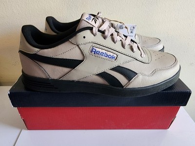 Reebok Unisex Court Advance Sneaker, Ash/Black/Boundless Blue, Men size 10
