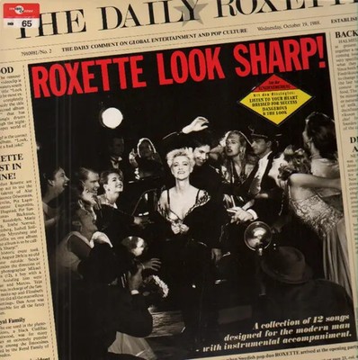 Roxette Look Sharp! Parlophone Vinyl LP