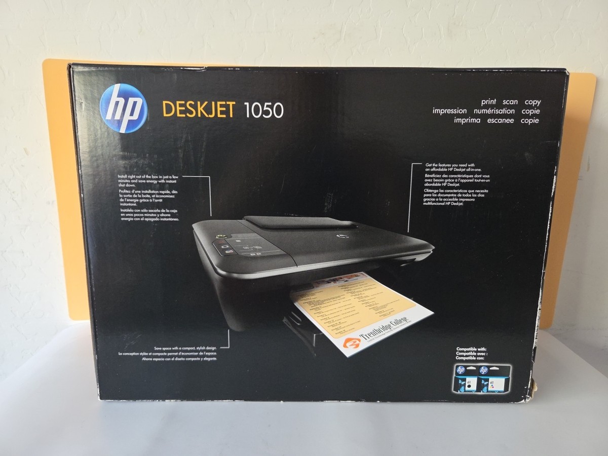 Brand New! HP Deskjet 1055 All In One Printer Print Scan Copy
