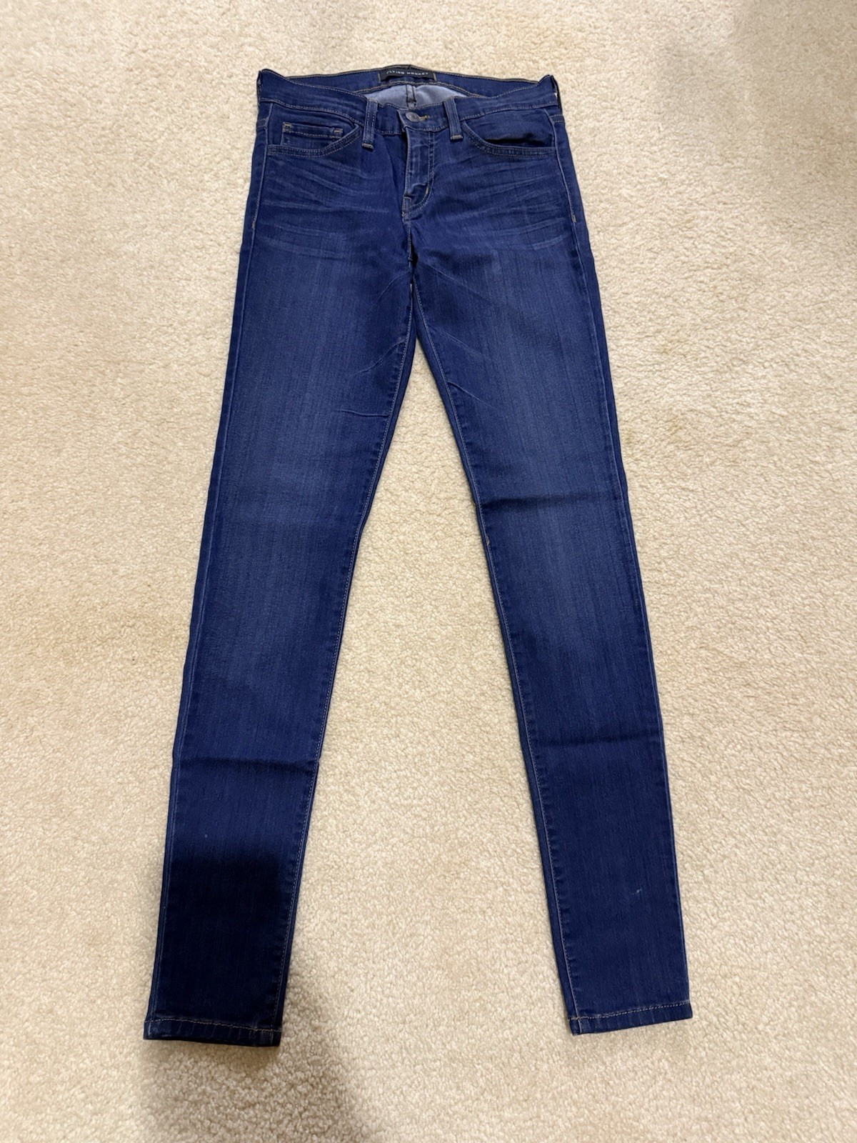 Flying Monkey Jeans Women’s Dark Blue Mid Rise Skinny  Size 26