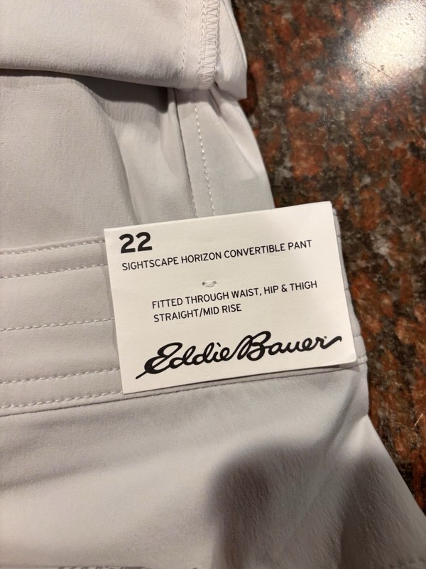 Eddie Bauer Women's Convertible Pants Size 22