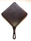 GRISWOLD 168 SQUARE UTILITY SKILLET CLEANED AND SEASONED