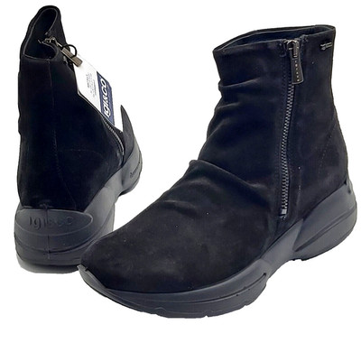 Igi&Co Damen Boots Stiefel Wildleder schwarz Gr. 39  top ungetragen