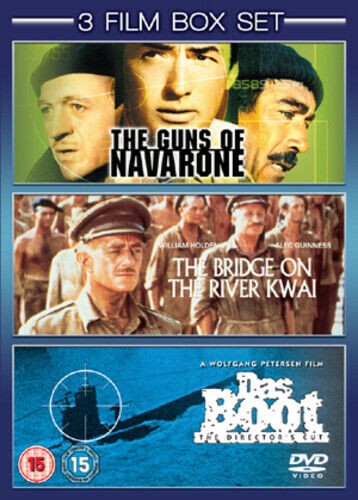 Die Brücke am Fluss KwaiDas BootDie Kanonen von Navarone (Region 2 DVD wie neu - Bild 1 von 1