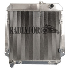 Oemcc57bu Polished Radiator For 1957 Buick Special Base 6.0l 364ci V8 Engine