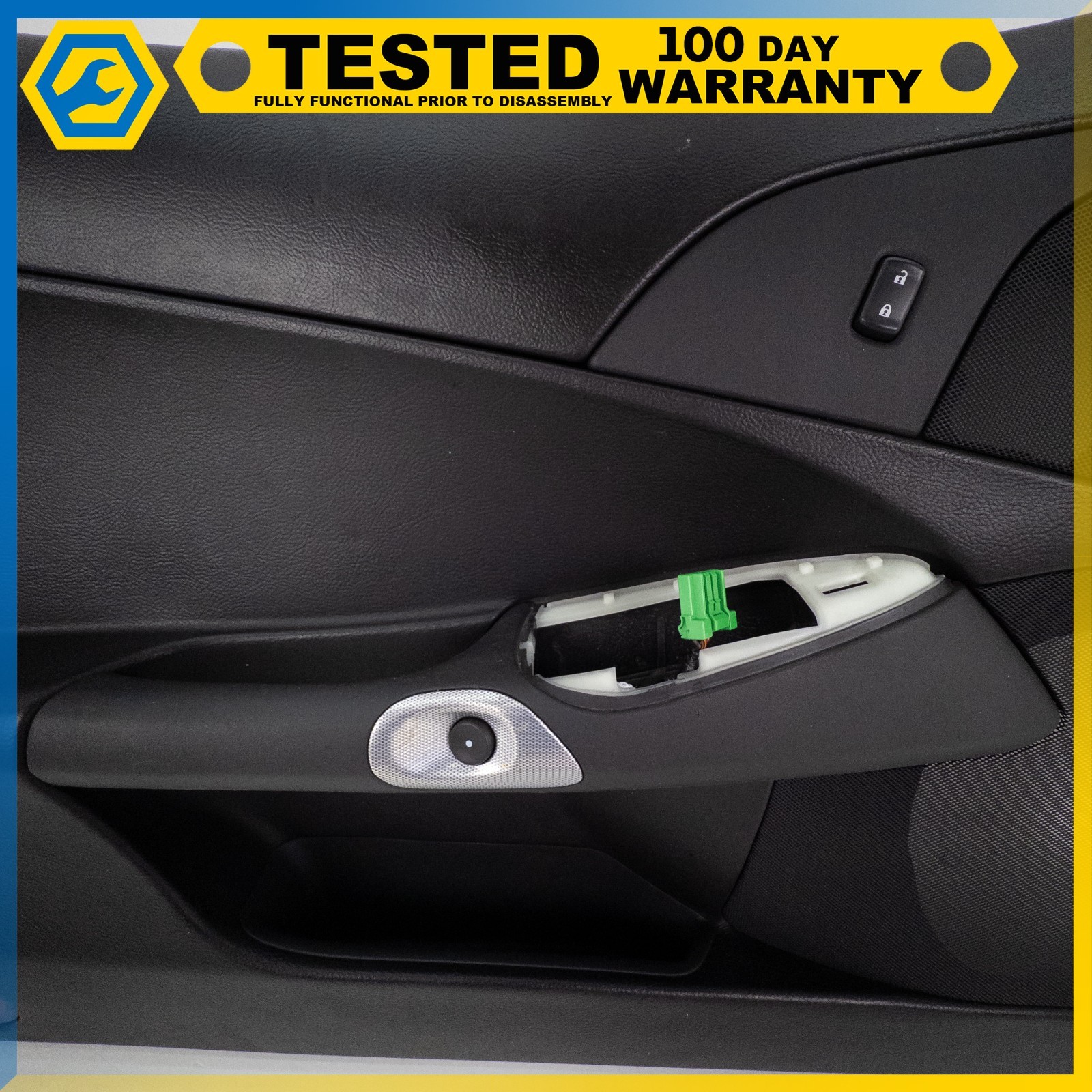 Chevrolet Corvette 2005-2013 Front Left Door panel Black