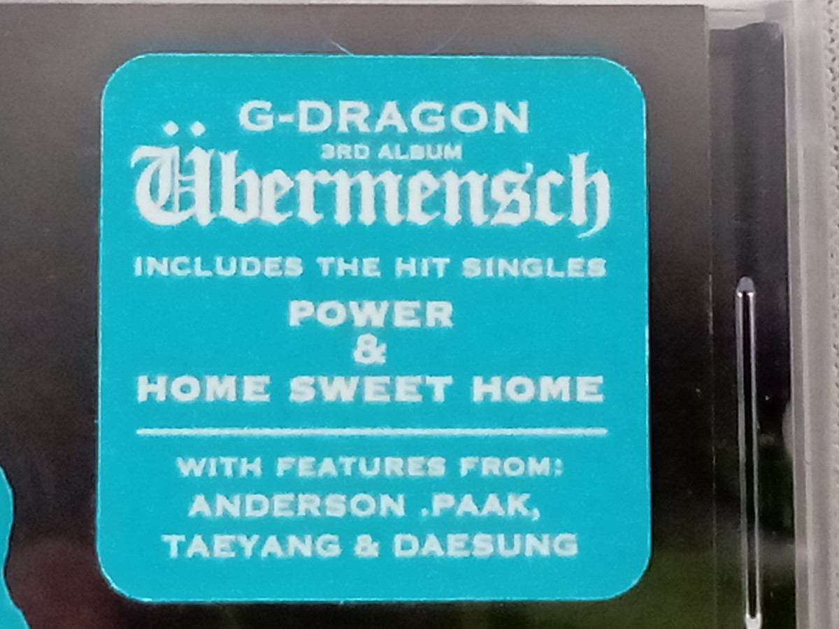 (CD)UBERMENSCH - BLUE CD (輸入盤)／G-DRAGON G-DRAGON - Ubermensch - Blue Version - Amazon.com Music