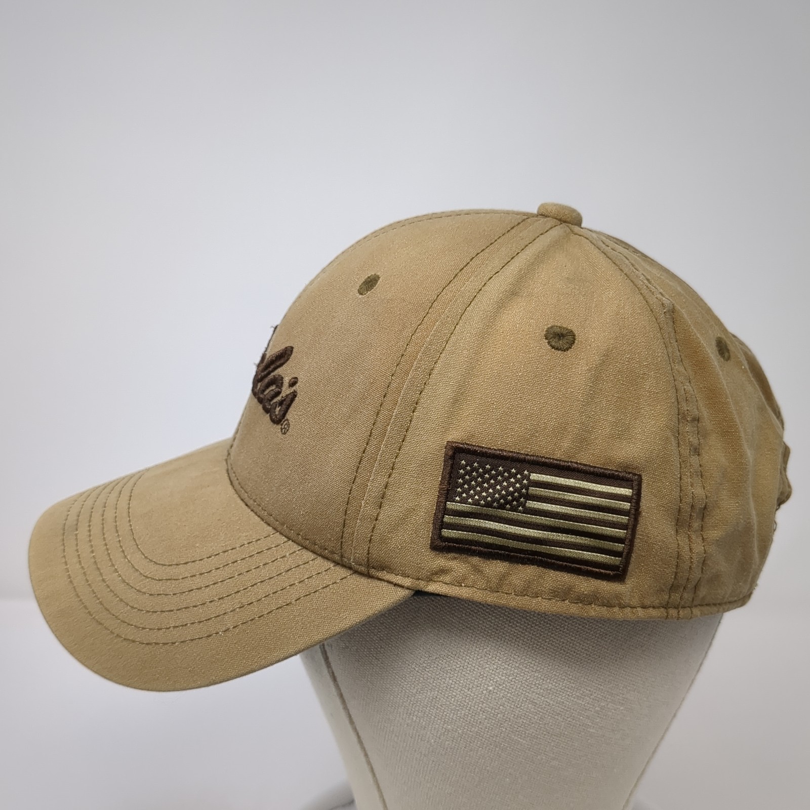 Cabela's Snapback Hat Brown Solid One Size Adjust… - image 3