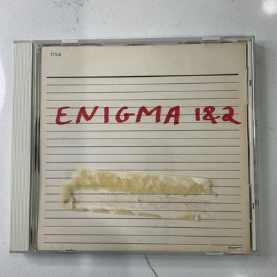 Enigma 182 CD Custom Handwritten Case Experimental Electronic Ambient