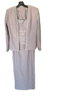 MONTAGE By Mon Cheri Mother of the Bride 2 pcs. dress and Jacket Gown 6 8