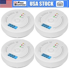 Carbon Monoxide Alarm Smoke Detector Carbon Monoxide Detector Powered Battery US