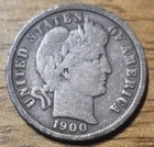 1900 Barber Dime
