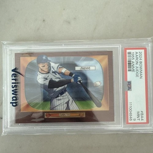 2024 Bowman - '55 Bowman Anime Aaron Judge PSA 9