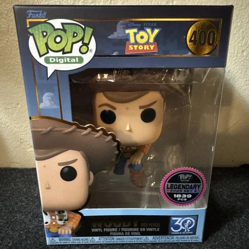 Funko Pop Digital 400 Toy Story Woody With Red Pencil 1839 pcs Legendary