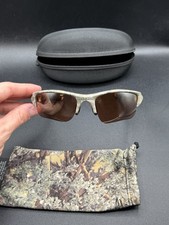 Oakley Flak Jacket Desert Camo XL con lenti polari VR28 nere iridio 24-152