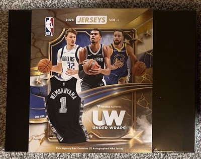 2026 Fanatics Under Wraps NBA Basketball Sealed Jerseys Vol. 1