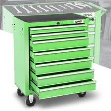 7-Drawer Rolling Tool Cart Slide Top Storage Cabinet Organizer w/Wheels & Keys