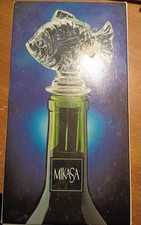 Mikasa Korek do butelki wina Przezroczysta ryba Kryształowe szkło