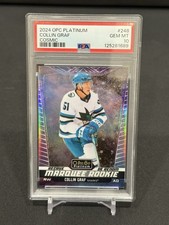 2024 O-Pee-Chee Platinum Marquee Rookies Cosmic /65 Collin Graf #248 Psa 10