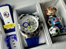 NWB Technomarine Cruise Britto 2014 World Cup Team USA Chronograph Diver Watch