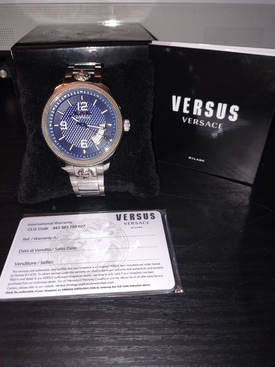 Versus by Versace Blue Wristwatches for sale | eBay