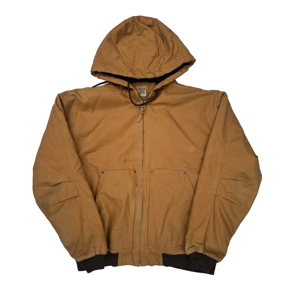Unbranded Workwear Jacket - XL Brown Cotton