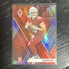 2023 Panini Phoenix Clayton Tune Arizona Cardinals Fire Burst #123 /340 Rookie