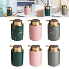 Ceramic Soap Dispenser Lotion Bottle Multipurpose Dish Soap Dispenser Refillable