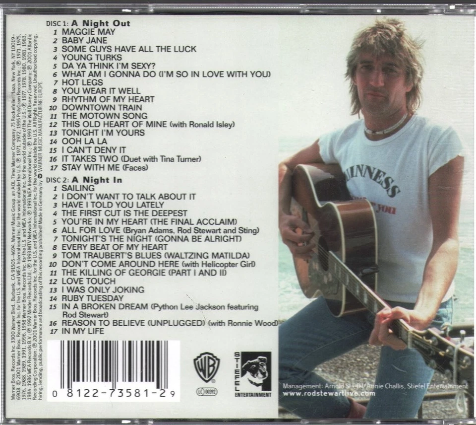 Rod Stewart Story So Far: the Very Best of double CD Europe Wea 2001 2CD set - Bild 2 von 2