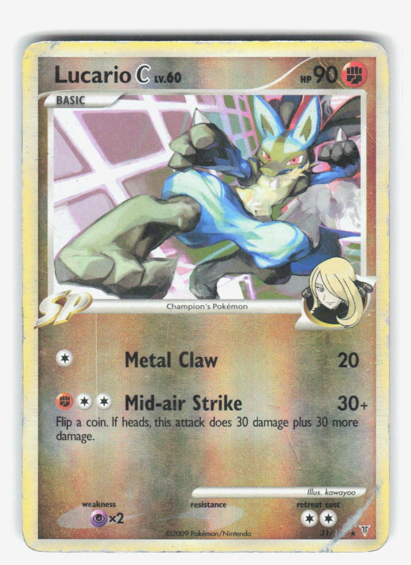 Lucario C Rare Supreme Victors 31 HP