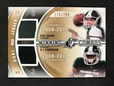 2012 SPx #WM24 Kirk Cousins / B.J. Cunningham Dual Jerseys Patch /299